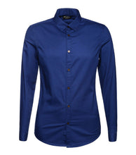 French Cuff Button Men Dress Shirts 2017 New spring Luxury Slim Fit Long Sleeve Brand Formal Business Fashion Shirts Homme