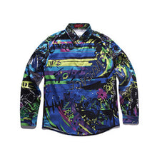 Fashion Medusa Men Brand clothing Digital printing Colour Mixture Luxury Casual Harajuku Shirts Long-sleeved Men's Medusa Shirts
